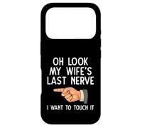 Mari drôle Oh Regarde Le dernier Nerf de ma Femme, Je Veux Le Toucher Coque pour iPhone 17 Pro