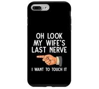 Mari drôle Oh Regarde Le dernier Nerf de ma Femme, Je Veux Le Toucher Coque pour iPhone 7 Plus/8 Plus