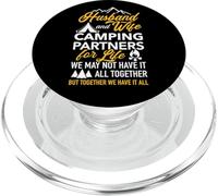 Mari et Femme Partenaires de Camping pour la Vie PopSockets PopGrip pour MagSafe