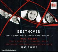 Beethoven – Concerto pour piano n°3 / Triple concerto – DSO / Nagano – Edel
