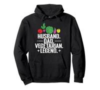 Mari, Papa, légende végétarienne, drôle Sweat à Capuche