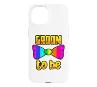 Mari to Be Love Mariage Gay Mariage Engaged Man Men Fun Coque pour iPhone 15