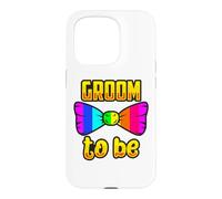 Mari to Be Love Mariage Gay Mariage Engaged Man Men Fun Coque pour iPhone 15 Pro