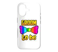 Mari to Be Love Mariage Gay Mariage Engaged Man Men Fun Coque pour iPhone 17