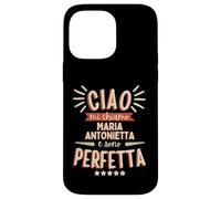 Maria Antonietta Idea Regalo Personalizzata Amica Nome Coque pour iPhone 14 Pro Max