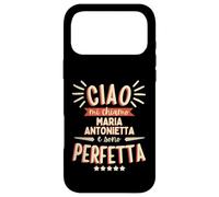 Maria Antonietta Idea Regalo Personalizzata Amica Nome Coque pour iPhone 17 Pro Max