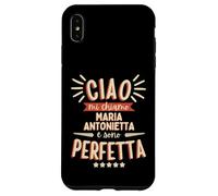 Maria Antonietta Idea Regalo Personalizzata Amica Nome Coque pour iPhone XS Max