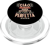 Maria Antonietta Idea Regalo Personalizzata Amica Nome PopSockets PopGrip pour MagSafe