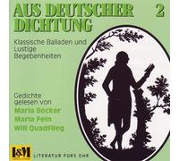 Maria Becker Aus Deutscher Dichtung 2 - Klassische Balladen und lustige Beg (CD)