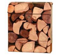 MARIA BECKER CASSETTA POSTA SONORA DECORATA LEGNO 45X38X12 CM