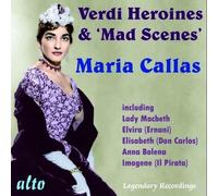 MARIA CALLAS - Verdi Heroines Mad Scenes - CD - F600z