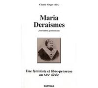 Maria Deraismes, Journaliste Pontoise - Une Féministe Et Libre-Penseuse Au Xixe Siecle