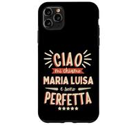 Maria Luisa Idea Regalo Personalizzata Amica Nome Divertente Coque pour iPhone 11 Pro Max