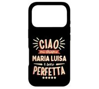 Maria Luisa Idea Regalo Personalizzata Amica Nome Divertente Coque pour iPhone 17 Pro