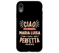 Maria Luisa Idea Regalo Personalizzata Amica Nome Divertente Coque pour iPhone XR