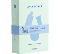 Maria Nila Coils & Curls Holiday Box - Shampooing 350 ml + Masque 250 ml + Huile en crème 100 ml