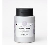 Maria Nila Color Refresh, Pearl Silver, Masque Capillaire Argent Violet, Pigments Semi-Permanents, 100% Vegan et Sans Sulfates/Parabènes, 100 ml