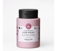 Maria Nila Color Refresh Vivid Violet Masque Capillaire Violet | Aux pigments semi-permanents pour des tons violets intenses et éclatants. 100 % Vegan, sans sulfates ni parabènes
