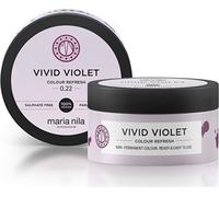 Maria Nila Colour Refresh masque nourrissant avec des pigments de couleur pour les cheveux avec des nuances violettes Vivid Violet 300 ml