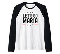 Maria Nom personnalisé Fille Mignon Anniversaire Femme Étoile personnalisée Manche Raglan
