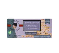 Maria Simona Turrón Alicante Sans Sucres Ajoutés 200 g | Nougat Dur Artisanal Espagnol | Sans Gluten | Idéal Noël, Cadeaux & Plaisir Gourmand