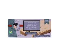 Maria Simona Turrón Jijona Sans Sucres Ajoutés 200 g | Nougat Mou Espagnol IGP | 64% Amandes Grillées | Sans Gluten | Recette Traditionnelle | Idéal Noël & Cadeaux Gourmets