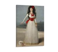 Maria Teresa Cayetana De Silva Francisco De Goya Poster d'œuvres d'art Impression sur toile Décoration d'intérieur 20 x 30 cm