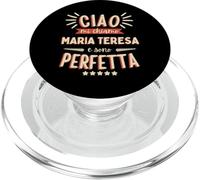 Maria Teresa Idea Regalo Personalizzata Nome Divertente PopSockets PopGrip pour MagSafe