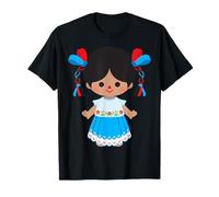 María The Mexican Rag Doll Mazahua Traditional Otomi T-Shirt