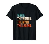 Maria The Woman The Myth The Legend prénom Maria T-Shirt