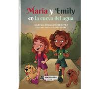 María y Emily en la cueva del agua