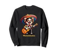Mariachi Chihuahua Guitare Traditionnelle Sombrero Drôle Sweatshirt