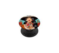 Mariachi Lady Vaquera Latina Pin Up PopSockets PopGrip Adhésif