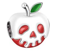 MariaFonte Charm New 2025 Pomme Rouge Halloween Pendentifs Original Charming Bead Argent 925 Maman Bead Compatible Rose Porte-bonheur Famille Noël Femme Bracelet Or Fille Soeur Infini