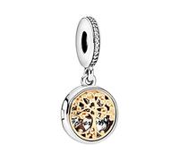 MariaFonte Charm Nouveau 2025 Compatible Toutes Marques Arbre Vie Or Family Forever Porte-Bonheur Pendentifs Argent 925 Bead Originales Anniversaire Amitié Maman Perle Coeur Famille Noël