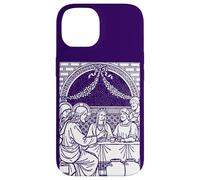Mariage à Cana Art Water Into Wine Traditional Catholic Coque pour iPhone 14