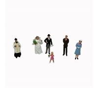 Mariage à l'église 6 figurines-N-1/160-PREISER 79058