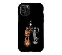 Mariage alchimique du Roi/Reine Soleil et Lune Coque pour iPhone 11 Pro