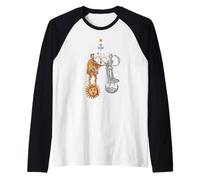 Mariage alchimique du Roi/Reine Soleil et Lune Manche Raglan