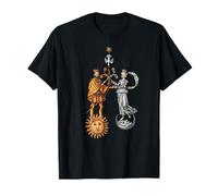Mariage alchimique du Roi/Reine Soleil et Lune T-Shirt