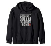 Mariage Amusant Outta The Friend Zone Sweat à Capuche