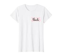 Mariage Anglais Bride 2026 Mariée T-Shirt Graphique avec Valeur, Femme, Blanc, XS