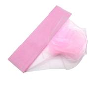 Mariage Arche Tenture,Tulle DéCoration Tissu Tulle transparent cristal blanc 5M, rouleau d'organza de mariage, fil neige for décoration d'arrière-plan, fournitures fête d'anniversaire(Babypink-10m)