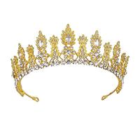 Mariage Crim Crown Rhingestone Crown Queen Crown and Tiaras Femmes and Girls Crown Wedding Bridal Headwear Womens Tiara for Women