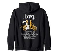 Mariage dévotionnel Tandem Mariage vélo Femme Anniversaire Sweat à Capuche