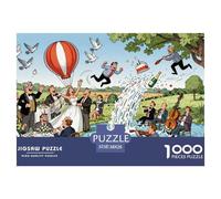 Mariage en Plein air à la Campagne Puzzle en Bois Imperméable DIY Puzzles De 1000 Pièces pour Adultes Amusant Jeux Éducatifs