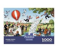 Mariage en Plein air à la Campagne Puzzle en Bois Imperméable DIY Puzzles De 1000 Pièces pour Adultes Cadeaux Amusant Jeux Éducatifs