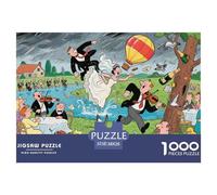 Mariage en Plein air à la Campagne Puzzle en Bois Imperméable Puzzles De 1000 Pièces pour Adultes Impossible Jeux De Stimulants