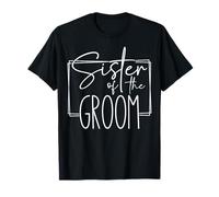 Mariage, Enterrement de Vie de Jeune Fille, sœur du marié T-Shirt