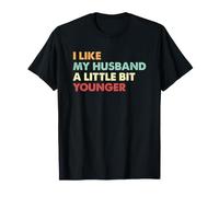Mariage, Femme drôle, J'aime Mon Mari Un Peu Plus Jeune T-Shirt